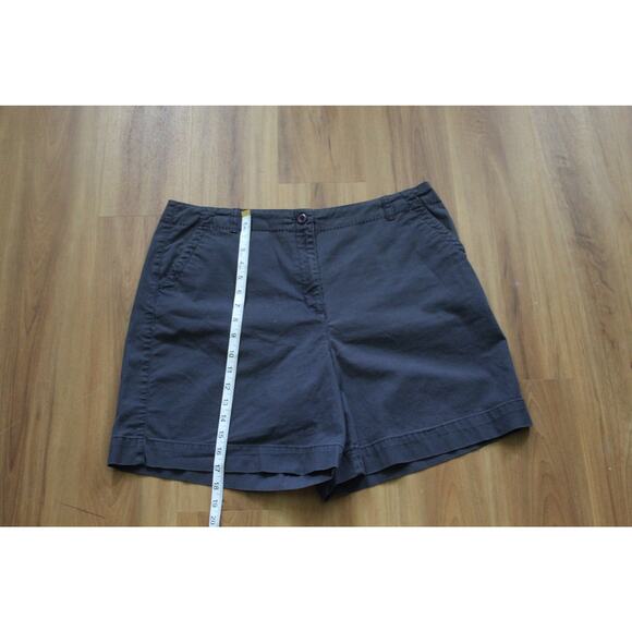 Women's Talbots Size 16 Stretch Shorts Front Pockets Bermuda Dark Blue - Picture 5 of 5